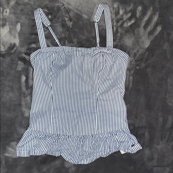 Abercrombie & Fitch Tops - abercrombie striped tank